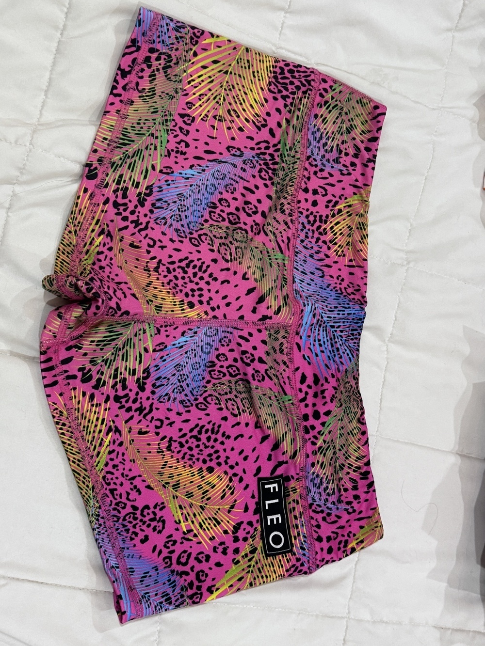 FLEO Wodapalooza Pink Cheetah Palm XL